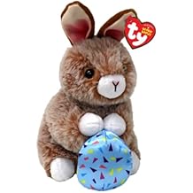 Ty Beanie Praline the Brown Easter Bunny - 6"
