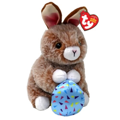 Ty Beanie Praline the Brown Easter Bunny - 6" by Ty - Used condition - US$8.57