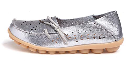 Image of VenusCelia Women's Breathable Comfort Walking Office Flat Loafer