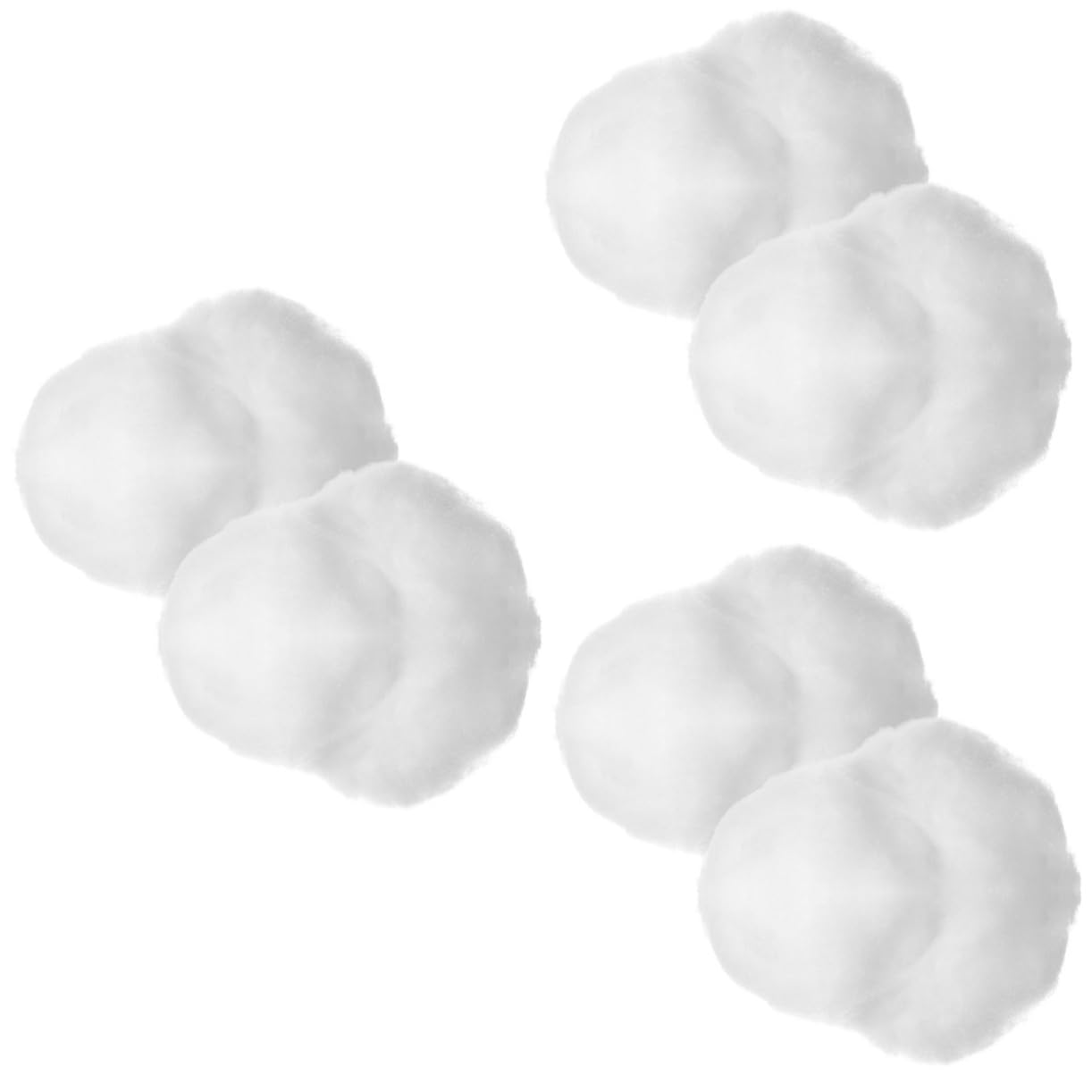 ABOOFAN 3 Pièces 2 Fausse Décoration De Neige Souffleuse à Neige Pantalon De Neige Rembourrage pour Jouets Tricotés Flocons De Neige Fausse Neige pour Le Bricolage Artificiel Blanche Coton