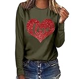 Photo Gallery amdole camicie di san valentino per le ragazze amore donna moda san valentino love stampa girocollo manica lunga top t shirt donna estate, ag., m Photo Gallery amdole camicie di san valentino per le ragazze amore donna moda san valentino love stampa girocollo manica lunga top t shirt donna estate, ag., m