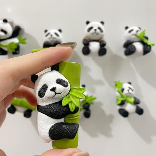 Imán decorativo magnético de pared con diseño panda miniatura 2