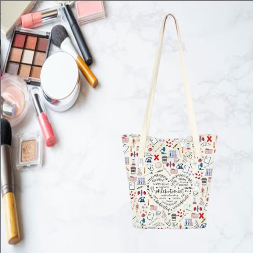 JYTAPP Phlebotomy Nurse Appreciation Gift Phlebotomist Small Bucket Bag Phlebotomy Graduation Merch4