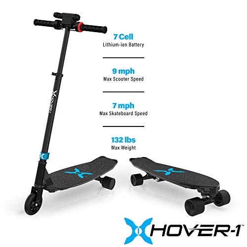 Hover-1 Switch 2 in 1 Electric Skateboard & Scooter for Kids