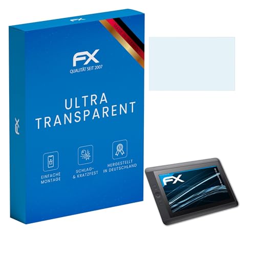 atFoliX Screen Protection Film compatible with Wacom CINTIQ 13 HD Screen Protector, ultra-clear FX Protective Film (2X)