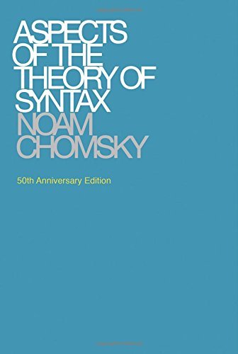 By Noam Chomsky - Aspects of the Theory of Synt... B018OEEYDM Book Cover
