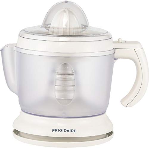 FrigidaireJuice Extractor FD5161, White, 30w, Auto Reverse, Detachable accessories, Transparent Juice Tank, Cord storage located on the base, allows for a tidy clean up