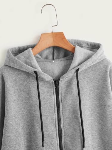 Image of Kopykat Men's Cotton Blend Hooded Zip Sweatshirt with Kangaroo Pocket, Long Sleeve Regular Fit Winter Hoodie
