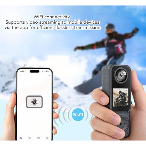 Wisoqu Wisoqu1kpof2tq0n Cámara Acción 4K Dual Lente miniatura 6