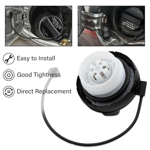 Image of Gas Cap, Fuel Cap Fit for Nissan 2011-2020 Frontier 2012-2020 Versa 2013-2018 Altima 2013-2020 Pathfinder 2015-2020 Murano, Infiniti 2013 JX35 2014-2020 QX60, Replaces 17251-3JA0A, 17251-9BD0E