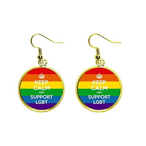 Boucle d'oreille pavillon bisexuel cadeau original pour femme