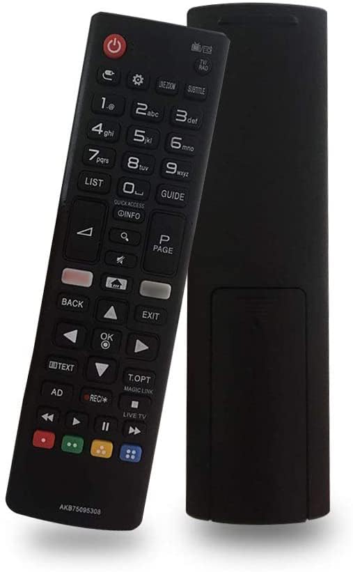 Reemplazo Mando Universale TV LG para LG Smart TV Ultra LCD LED HD TV 32lk330 32lf2510 37le5500 43uj630v 49uh603v