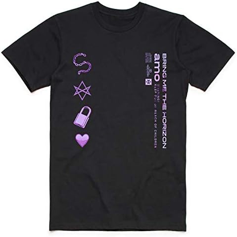 Bring Me The Horizon Official T Shirt AMO Symbols Album S