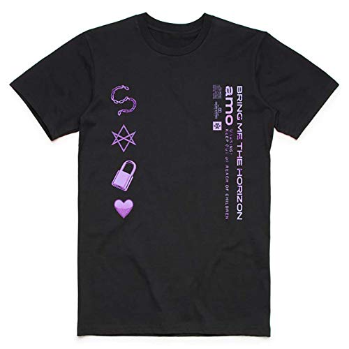 Bring Me The Horizon Official T Shirt AMO Symbols Album S