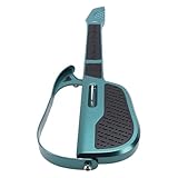 Fockety Guitarra Infantil eléctrica de Juguete sin Cuerdas con Correa y partitura, fácil de Usar. Ideal para niños y niñas (Green)