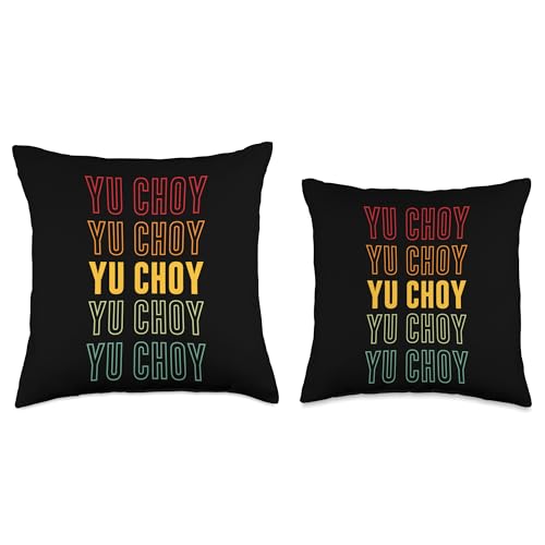 Yu Choy Rainbow Throw Pillow - Thumbnail 3