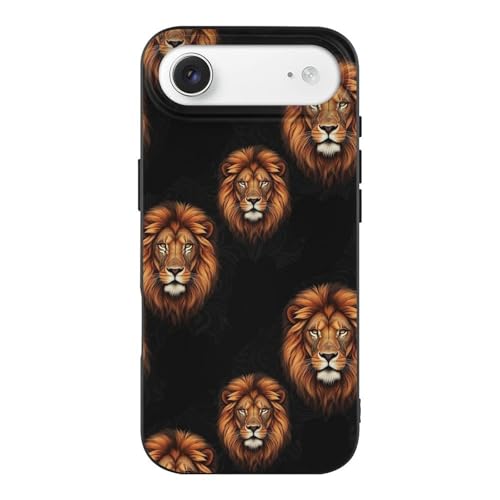 UTRSIFB Raised Edge Compatible for iPhone 17 Air Case Lion of Judah, TPU Cover with Elevated bezels for Screen and Camera Security