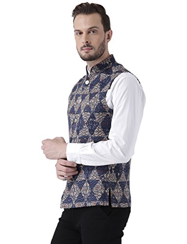 Image of KISAH Men's Art Silk Waist Coat