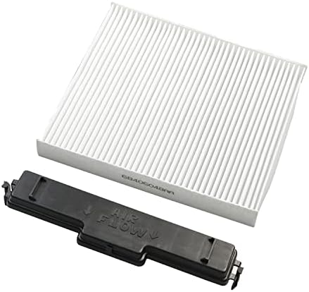 68406048AA Cabin Air Filter and Filter Access Door Compatible with Dodge Ram 1500 2500 3500 4500 5500 Cabin Air Filter Kit Replaces# 68318365AA, 5058693AA, 68052292AA