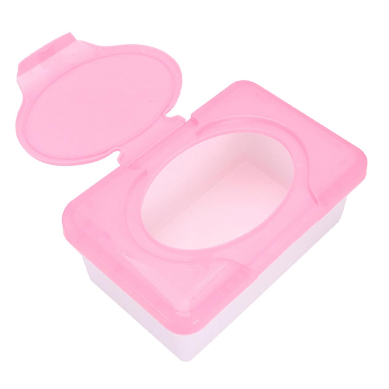 Alipis 5pièces Distributeur De Lingettes Réutilisable Boîte à Mouchoirs Portable avec Couvercle pour Organiser Lingettes Humides Voyage