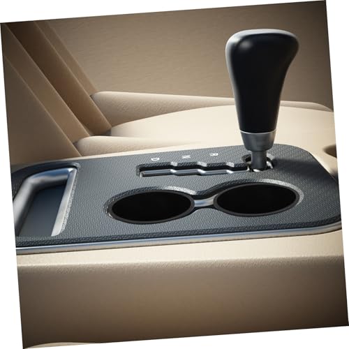 Insertos de portavasos negros para consola de auto miniatura 7