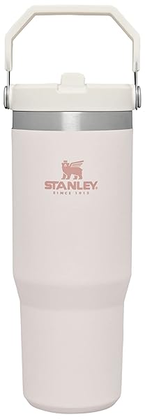 Stanley IceFlow 2.0 Flip Straw Tumbler with Handle 30 oz | Twist On Lid and Flip Up Straw | Leak Resistant Water Bottle | Insulated Stainless Steel | BPA-Free | Meadow