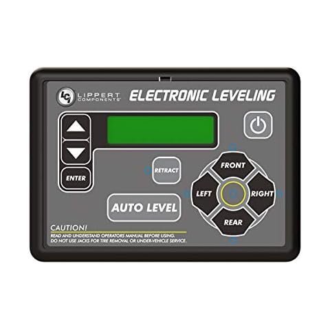 Lippert Ground Control RV 5th Wheel and Travel Trailer Leveling System Replacement Touchpad with Auto-Leveling Button - 421484 Cover
