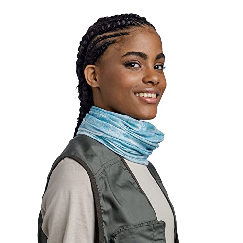 Image of BUFF CoolNet UV Neck Gaiter, UPF 50 Sun Protection, Breathable, Versatile, Quick Dry Face Mask, Multi-Colored, Adult Size