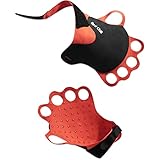 Red Chili Jamrock Rot-Schwarz - Robuster schützender Risskletter-Handschuh