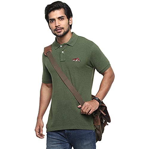 Image of Royal Enfield Colourful Himalayan Crew T-Shirt Blue L
