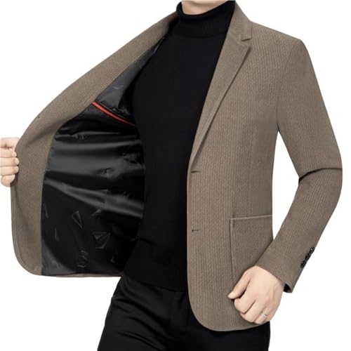 Men's Slim Fit Suit Jacket Spring Autumn Two Button Casual Fashion Business Sport Coat Wedding Party2