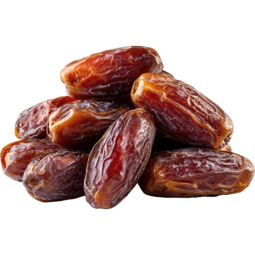 Anna and Sarah Organic Medjool Dates Kosher, 5 Lbs | 80 Oz Pack, No Sugar Added, All Natur...