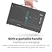 PCCOOLER CPS 2025 Mini I100 Pro Mesh GY Mini ITX Case, 7.5L, 2.7KG, 1.2mm SPCC Frame, Leather Handle, Supports SFX Power Supply, 2 GPU Slots, Enhanced Cooling Mesh, 300mm GPU, ITX Gaming Case