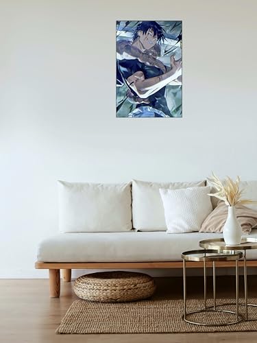 Toji Premium Poster For Jujutsu Kaisen Fans | JJK Toji Premium Wall Poster For Room | JJK Toji Angry Poster | Toji Outfit Poster