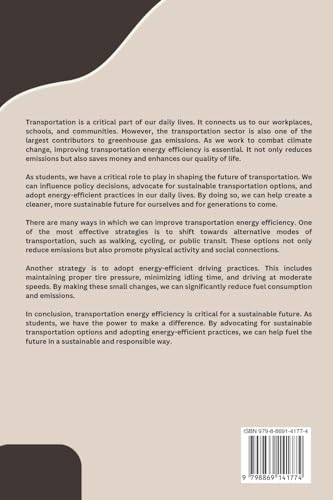 Fueling the Future: Exploring Transportation Energy Efficiency for Students