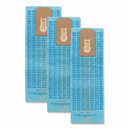 Oreck Commercial-80009 XL Upright Single-Wall Filtration Disposable Vacuum Bag, Blue, 9 (Pack of 3)