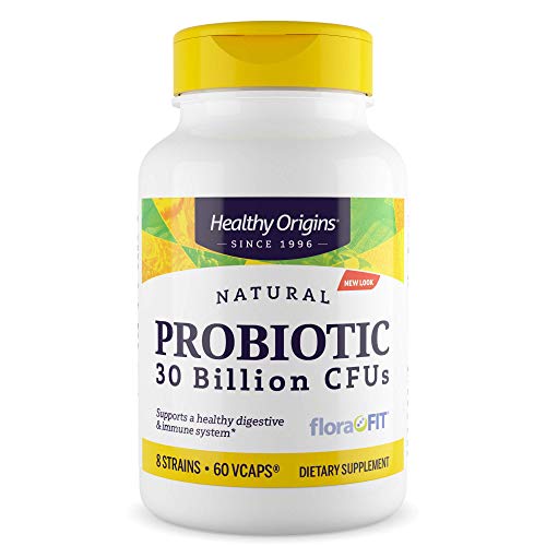 Healthy Origins Probiotic 30 Billion CFU's Shelf Stable, 60 Count