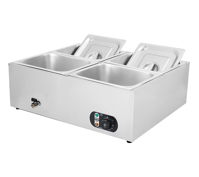 Amazon | ANJIZERUEN 湯煎式保温器 電気式 フードウォーマー 電気保温