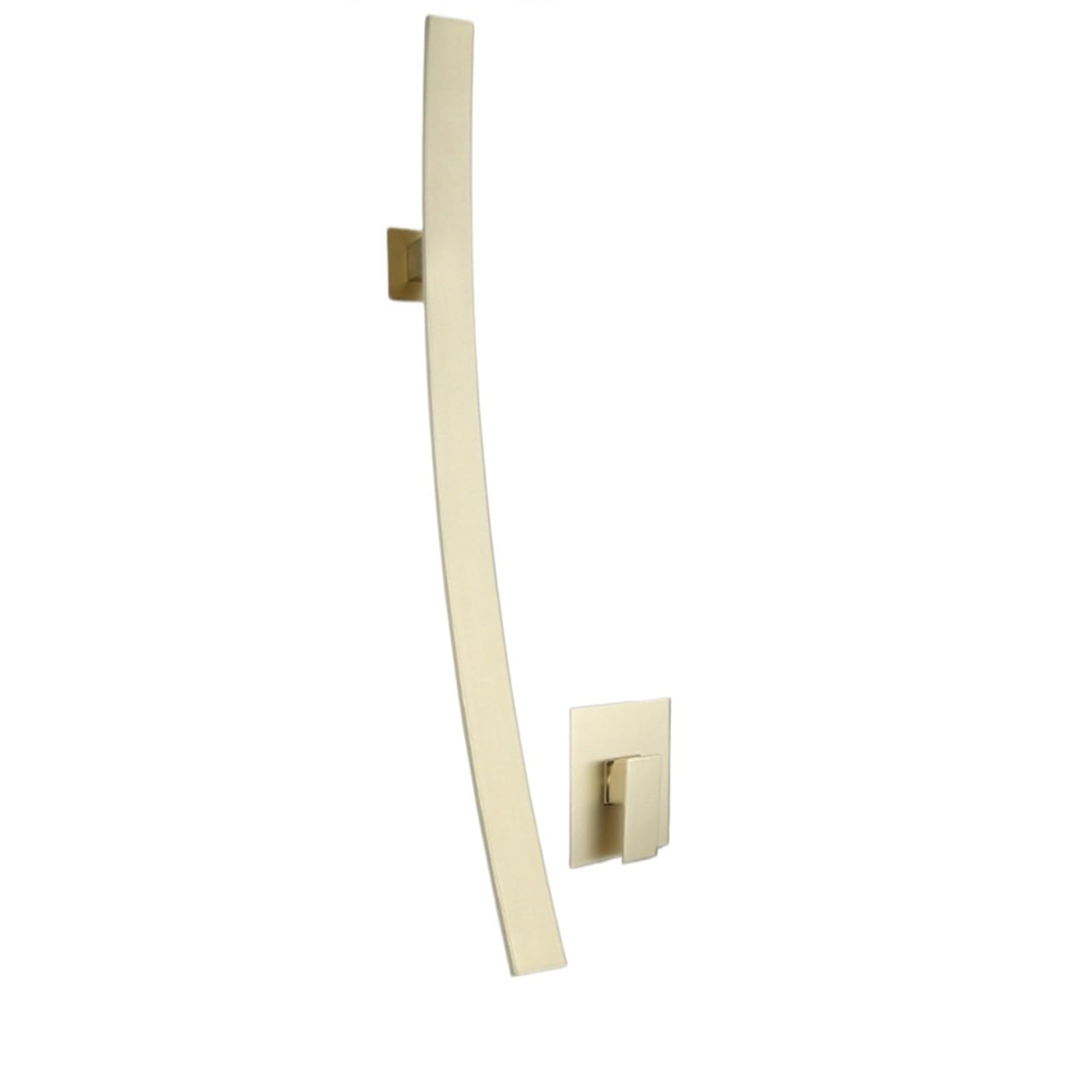 DFGHNBVC Waterfall Long Spout Bathtub Faucet Single Handle Bathroom Basin Tub Shower Tap,Gold