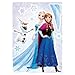 Produktbild Komar Disney Deco-Sticker FROZEN SISTERS | 50 x 70 cm | Wandtattoo, Wandaufkleber, Wandsticker, Wandbild, Eiskönigin, Elsa, Anna, Olaf, Kinderzimmer | 14046h