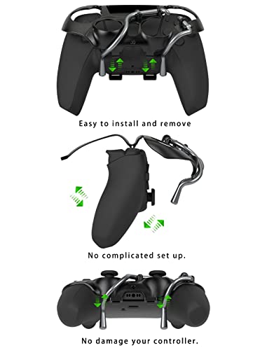 image for EXknight Leverback V2 Paddles Attachment, Back Buttons Adapter for PS5