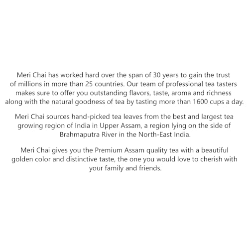 Image of Meri Chai Masala Instant Premix Tea Box | Traditional Indian Spiced Tea Premix | Fast & Delicious | Premium Indian Spiced Tea Blend (140 Gm)