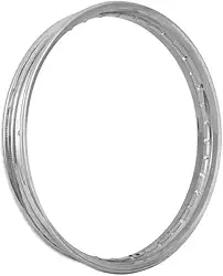 Aro De Roda 21 X 160 Dianteiro Xl 25/35 / Xlx/Falcon/Tornado/Yam Dt 180 / Xtz Lander 125/250 / Tenere 250 Cromado Cromo Forte