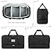 ETRONIK Gym Bag for Men Women, Carry on Luggage 22x14x9 Airline Approved, Tactical Travel Duffle Bag with Toiletry Bag and Shoe Compartment, Weekender Overnight with Wet Pocket for Workout, Black