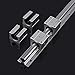 SBR30UU Linear Motion Slider Block Premium Aluminum Alloy Low Friction Low Noise Bearing Sliding Block Replacement for CNC Machine Industrial Equipment