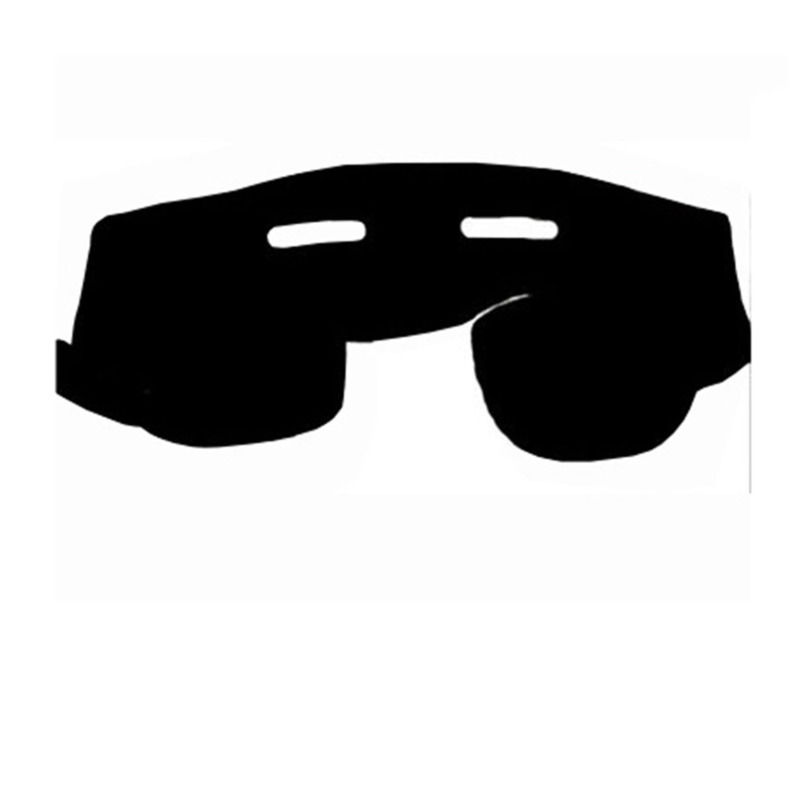 deskę rozdzielczą osłona Do Kangoo 2010-2019 LHD RHD pokrywa deski rozdzielczej samochodu mata dywanowa(RHD Black)