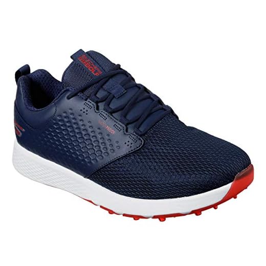Skechers Golf Mens Go Elite V.3 Mesh-Wasserdichte Golf-Schuhe,Natural Grau,44 EU 5 Skechers Herren Waterproof Golf Shoe Elite 4 Prestige Relaxed Fit Golfschuh, wasserdicht, Marineblau/rot, 42 EU