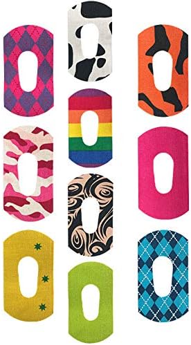 RockaDex Adhesive Patch for Dexcom CGM G6 10 Pack (Mix Pack)