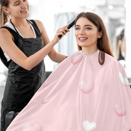 Capa impermeable profesional para corte de cabello con cierre ajustable miniatura 7
