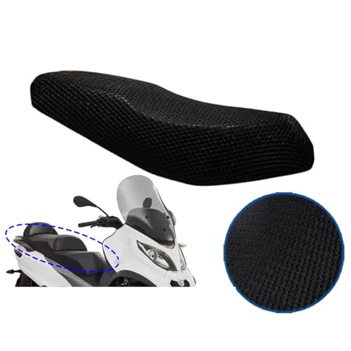 Housse de protection pour coussin de siège moto Piaggio MP3 300 500 maille